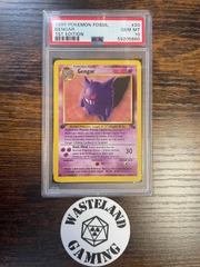 1999 Pokemon Fossil 20 Gengar 1st Edition PSA 10 59205660